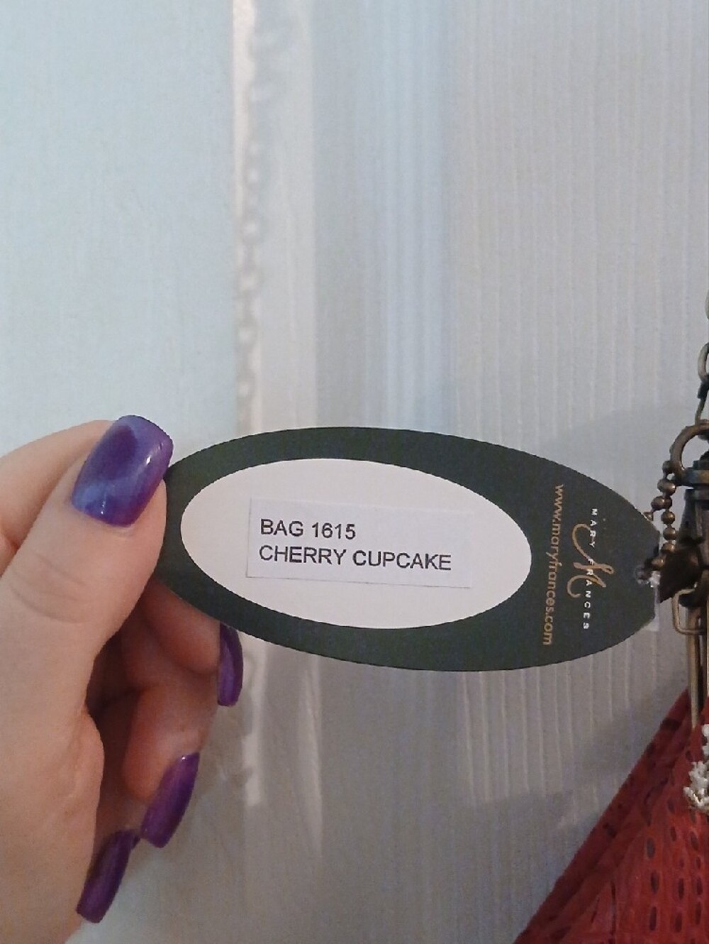 Mary Frances "Cherry Cupcake" Purse - Picture 2 of 13